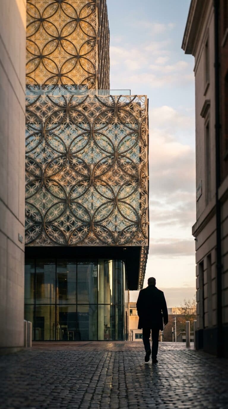 Alley View of the Library of Birmingham