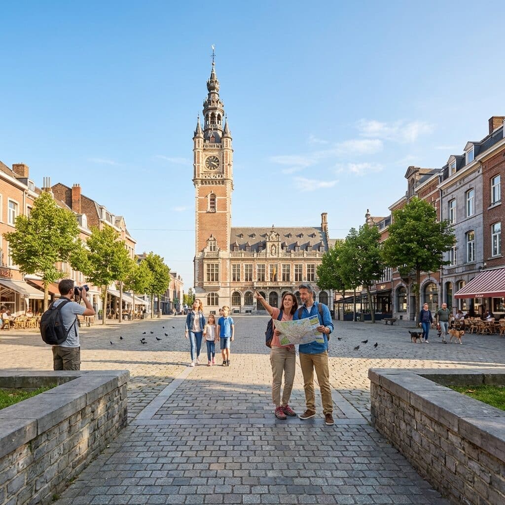 Charleroi City Hall And Belfry
