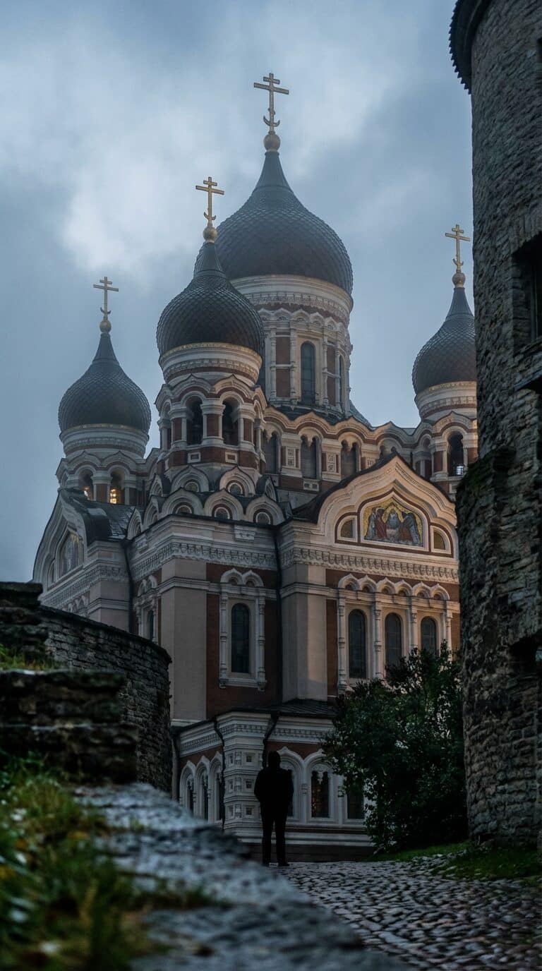 Alexander Nevsky Cathedral in Tallinn, Estonia