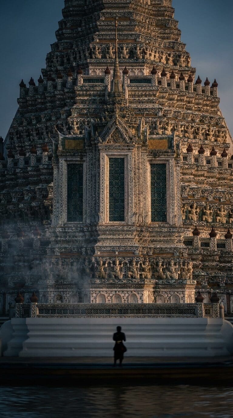 Wat Arun, the Temple of Dawn, in Bangkok