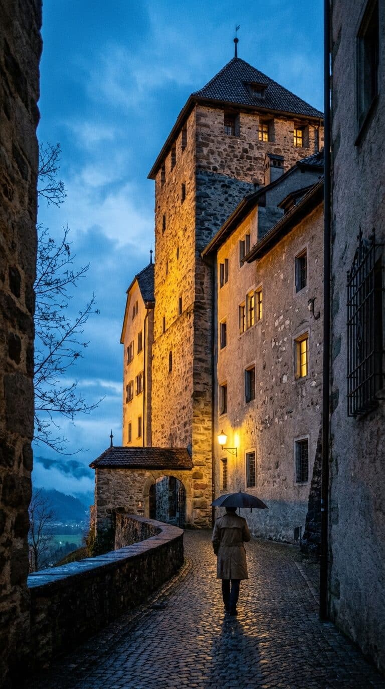 Vaduz Castle at Twilight