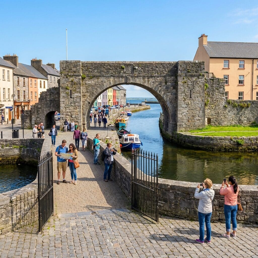 The Spanish Arch in Galway, Ireland