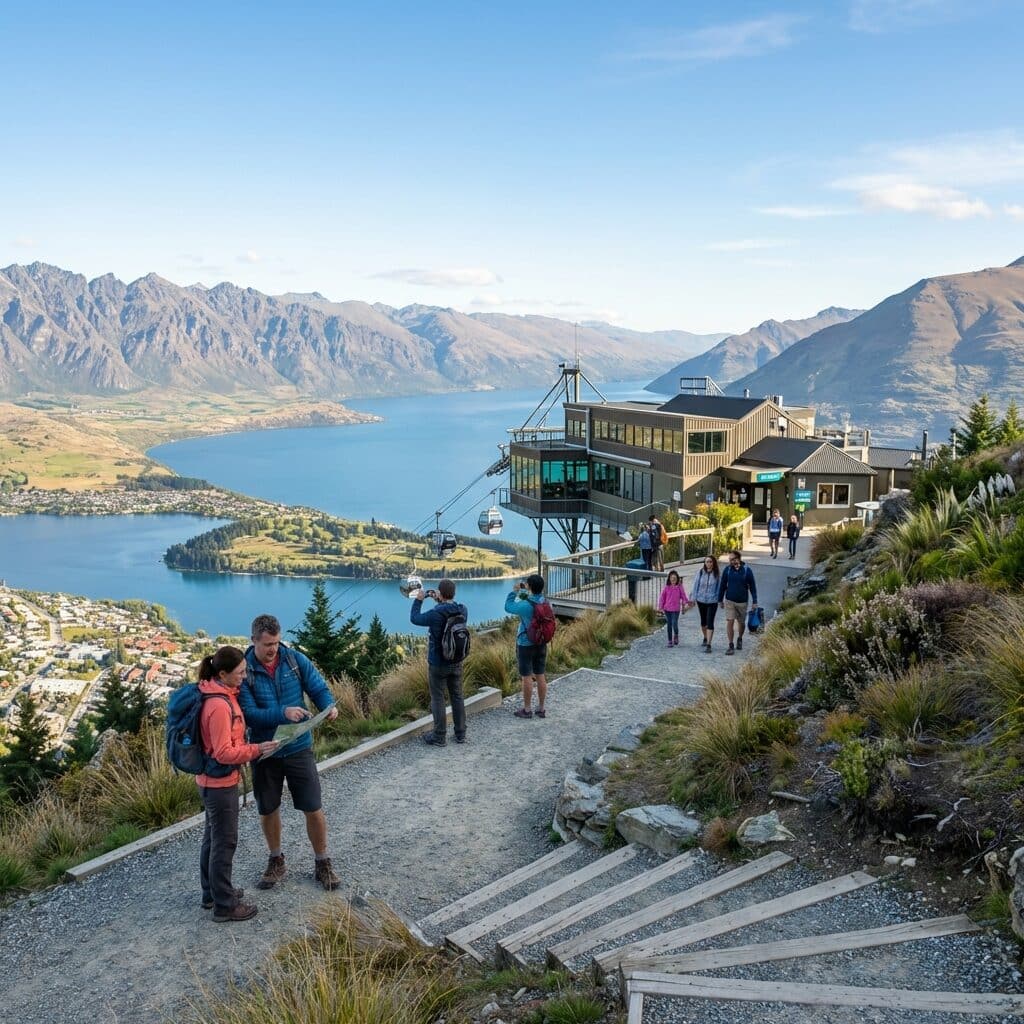 View from Bob's Peak in Queenstown