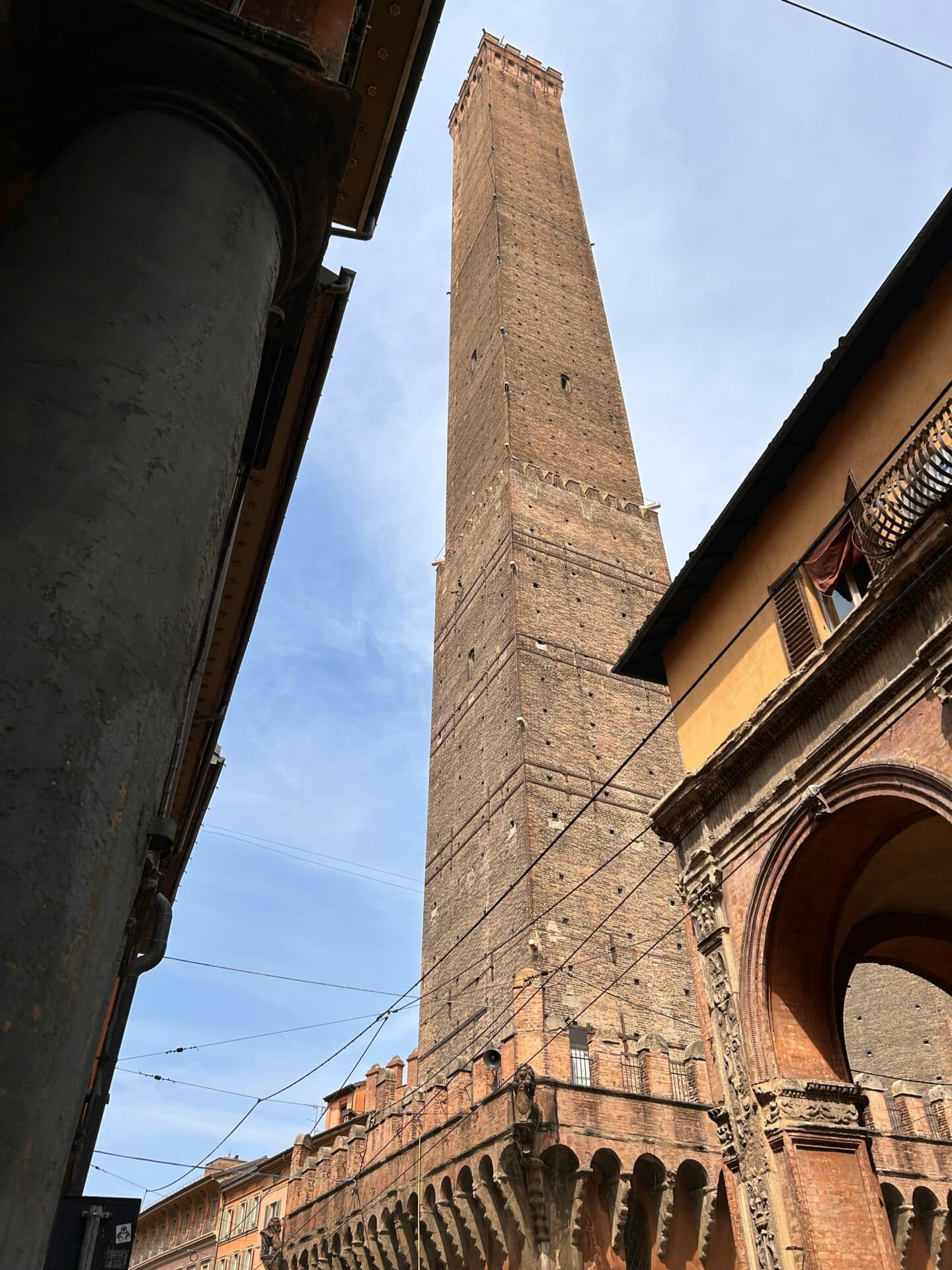 The Asinelli Tower in Bologna