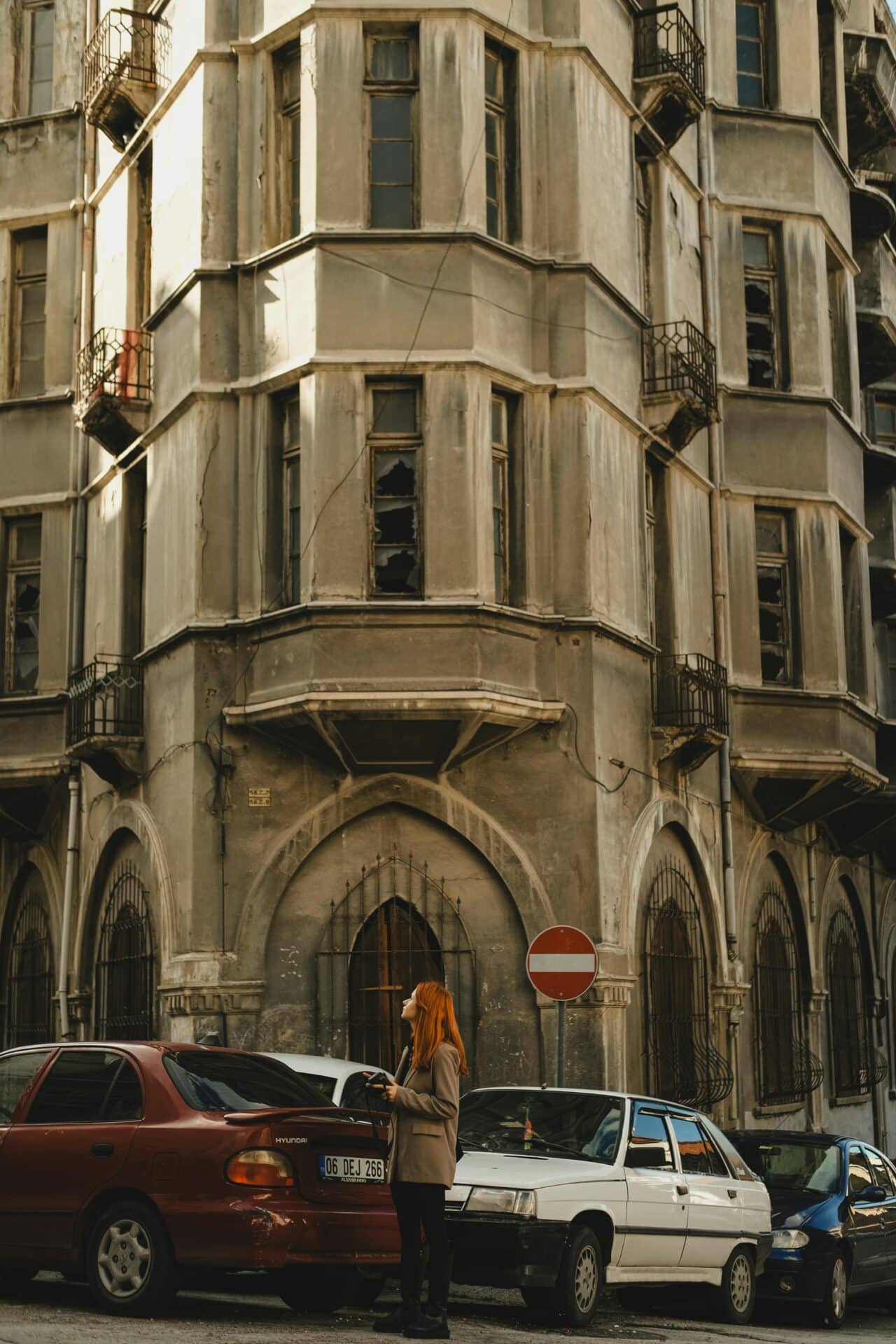Old Corner Building in Bucharest