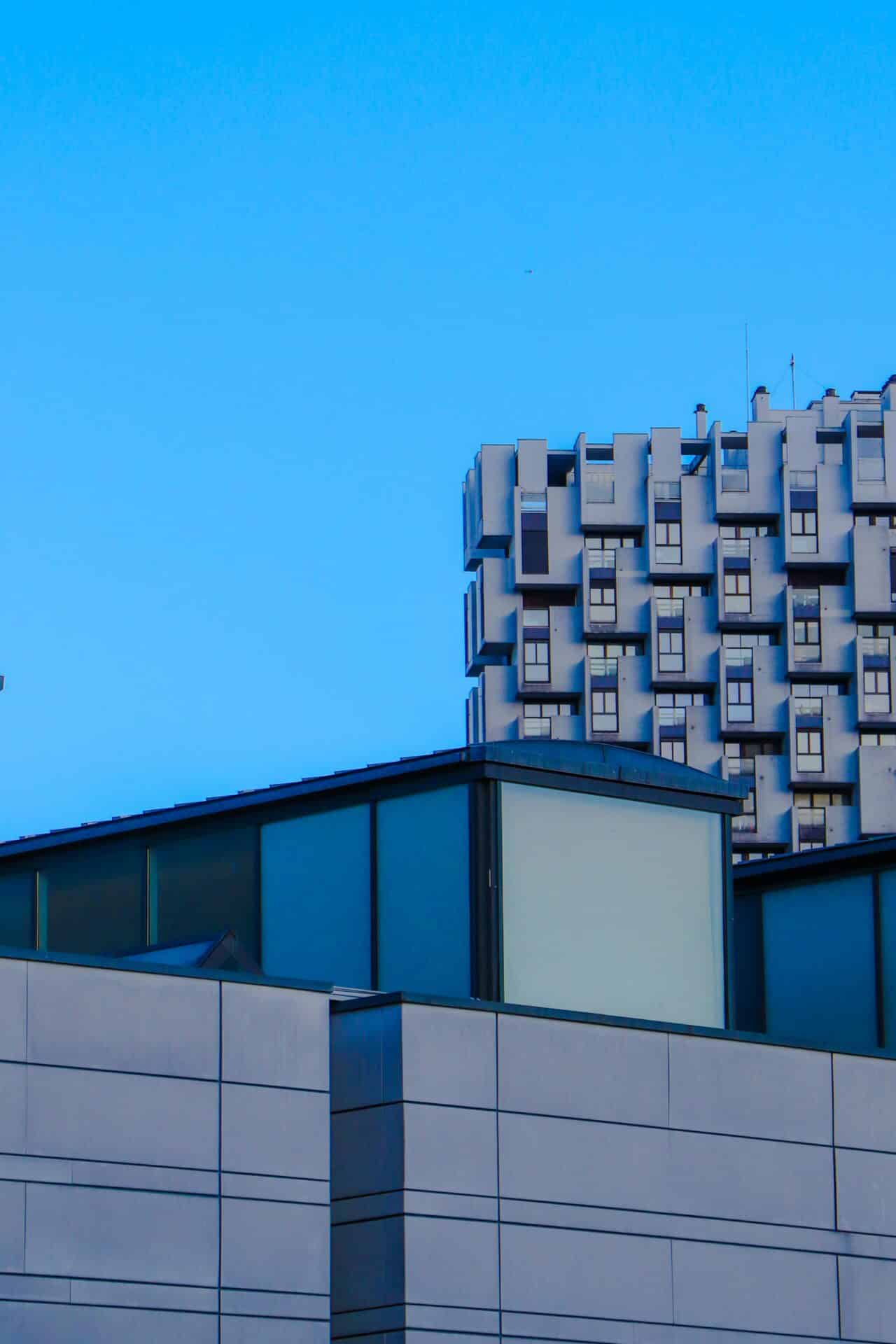 Modern Architecture in Grenoble, France