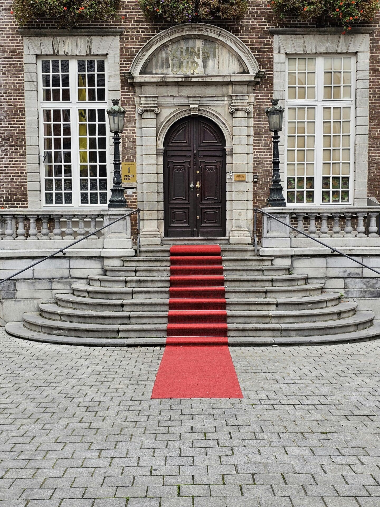 Entrance to Het Kunstuur in Hasselt