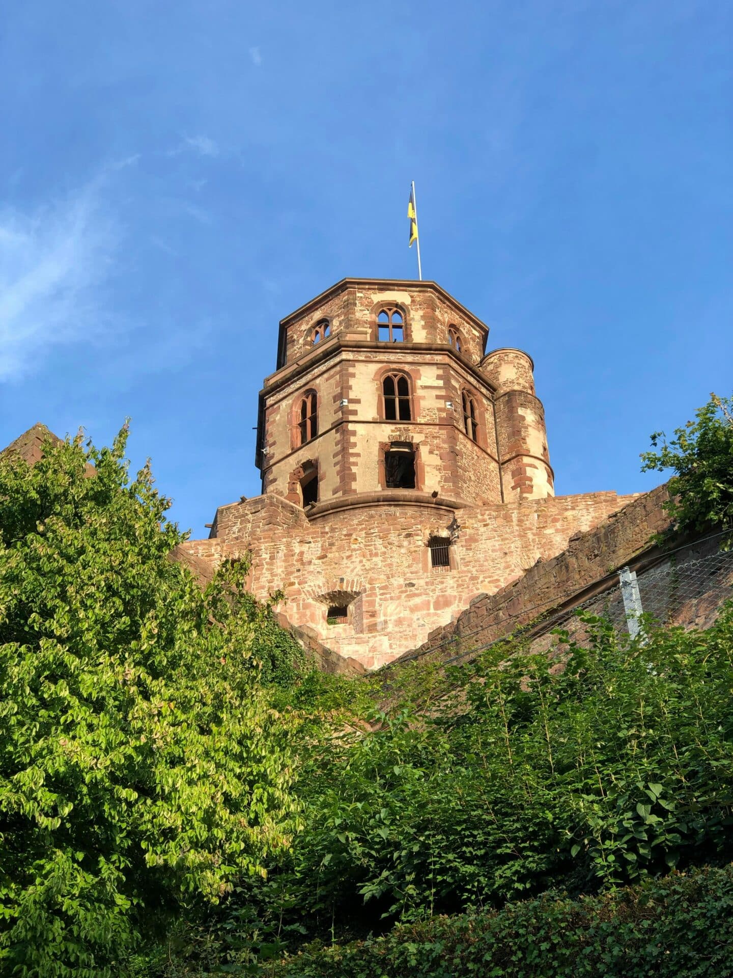 Stone Tower at Heidelberg Castle
