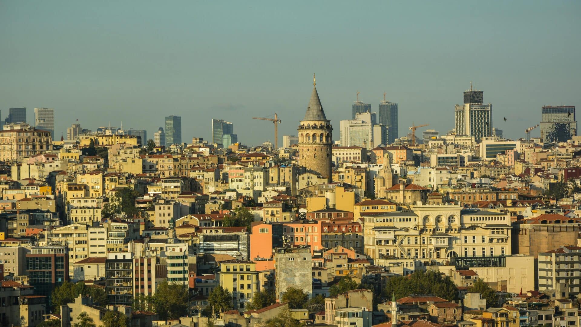 Galata Tower and Istanbul Cityscape