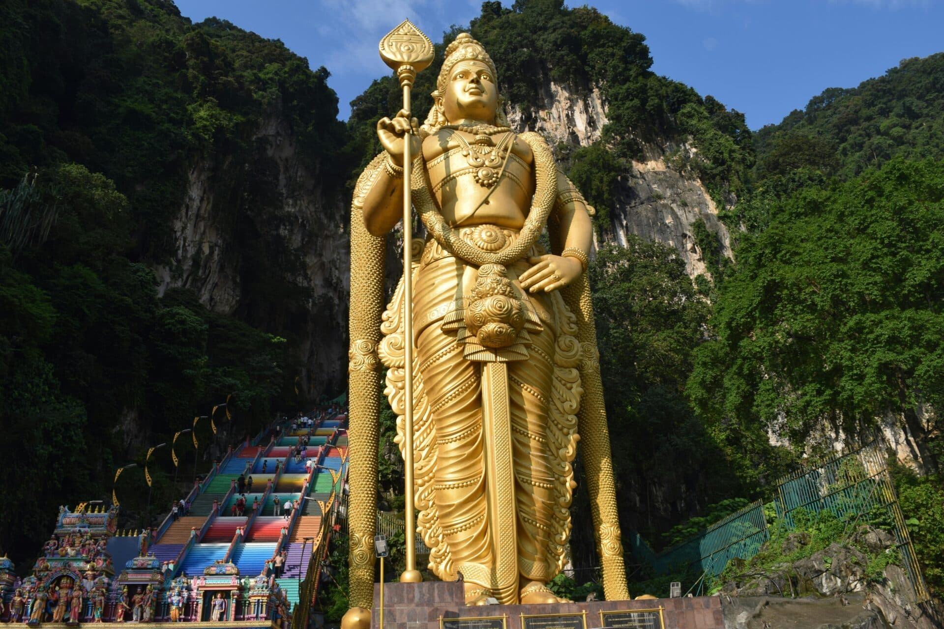 Lord Murugan Statue at the Batu Caves