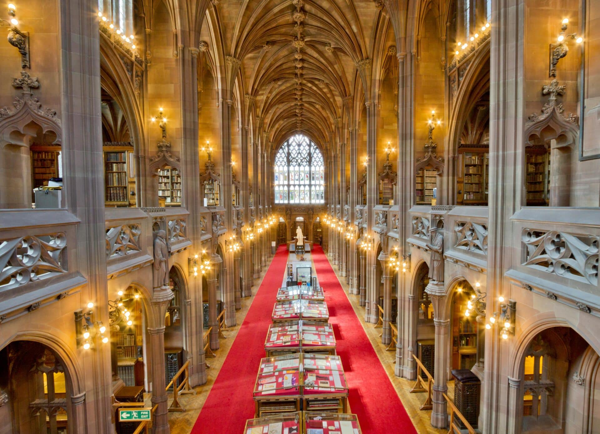 John Rylands Library Reading Room, Manchester