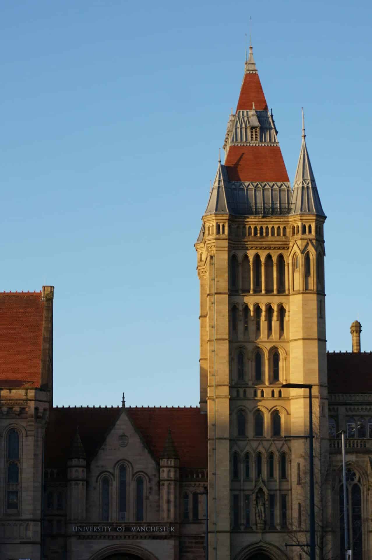 Whitworth Hall Tower at The University of Manchester