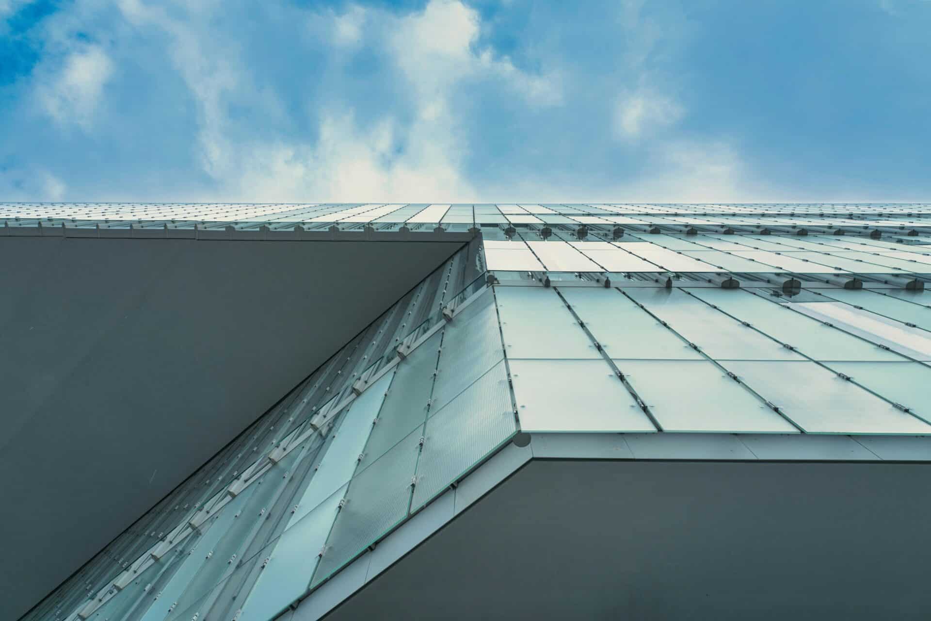 Glass Facade of the Oslo Opera House